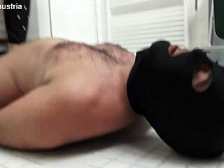 Alice Tramples Slave Maskjoe On Tennis Balls