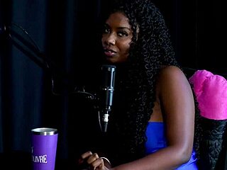 emily louise explores domination in sheer red lingerie