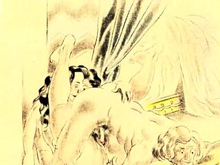 vintage drawings of erotic scenes from the past