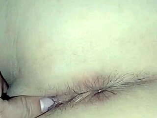 fucking a young latina milf with big ass in doggy style using textured condom