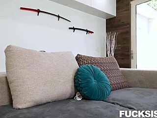 Sarah Lace fucked by stepbro 😈