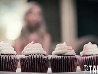 lexi lore gets daddy's special hug with licking and fingering 😘