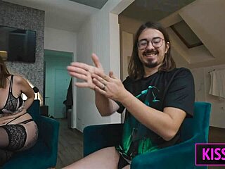 stepmother plays bottle game with stepdaughter and stepson’s friend