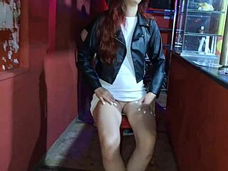 Wife Flashes No Panties in Bar, Banged by Stranger in Toilet?