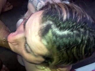 Hey, you into eye shots? She totally loves sucking deep!