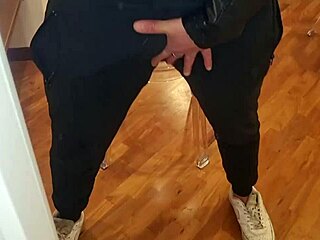 Intense Italian cock unleashes a wild, sexy cumshot with dirty swinging action.