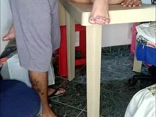 I fucked sister's greedy friend after seeing xxx photos 😈