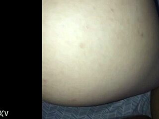 Watch petite Latina's big booty get fucked doggystyle by huge cock