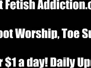 You Will Worship My Feet Or Else