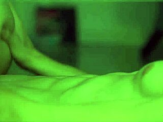 Luna Ruiz, the brunette, explores herself in the mirror scene