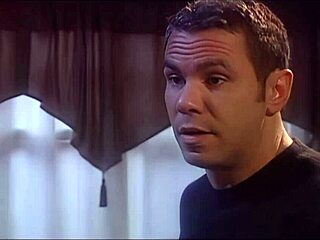 hannah deepthroats that cock all the way and he cums on her tits