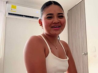 Stepsister assists with accidental viagra erection in POV