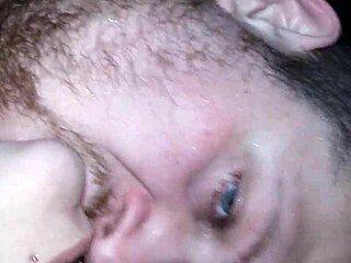 Damn, double dicking my wife with a dildo while she sucks it hard!