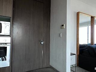 Holiday no condom escort sex with sexy latina teen 18+ model filmed by old german tourist