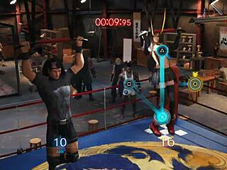 Tifa performs pull-ups topless in the game FFVIIR.