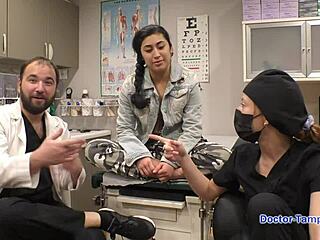 I'm Jasmine Rose in Dr Tampa's imigration physical