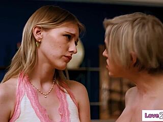 Big Tits Cougar Stepmom Tongues Teen Stepdaughter's Pussy 😍👅