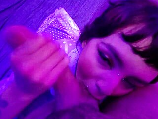 Cute Alt Teen 18+ Fucking Lucky Guy And Getting Mouth Filled With Creamy Cum!