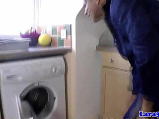 Milf Rides Plumber's Cock?