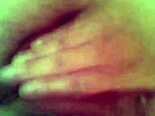 Wife squirts during handjob and pussy play with shaved hairless natural tits in hardcore amateur scene