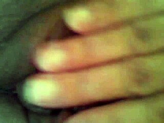 Wife squirts during handjob and pussy play with shaved hairless natural tits in hardcore amateur scene