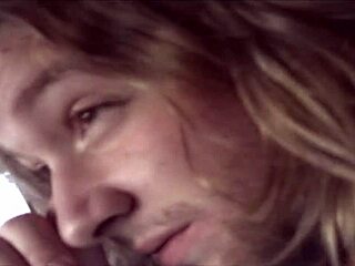 Christine in threesome with girl riding cock