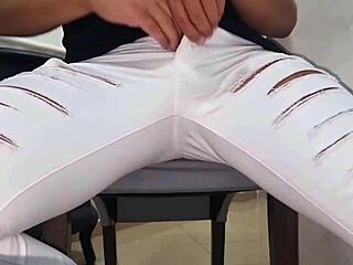 I Love Cumming For My Best Friend's Mom On Video Call, Showing My Big Cock