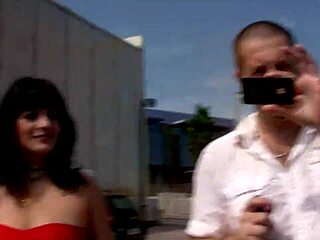 Enjoying a passionate encounter in the woods with moaning and kissing