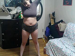 40 मिनट जिम कपड़ों से नंगी योगा वर्कआउट चैलेंज