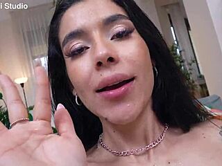 Oh Wow! Skinny Slut Rousse Black Gets Piss in Mouth and Tastes Romeo's Big Black Cock in Her Tight Asshole!