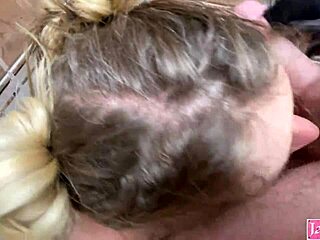 handcuffed slut gets a facial in the shower after some dirty talk and domination