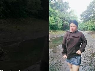 andrea and migz enjoy outdoor adventure with beautiful belly