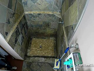 What are you doing to Michelle Anderson in the shower?