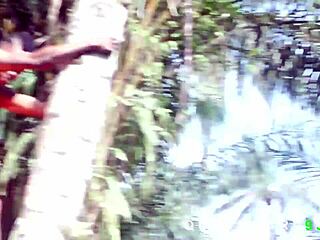 i met this ebony girl in the bush and she fucked me good