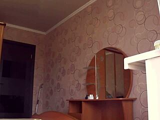 neighbor watches chubby milf through window pawg 😏