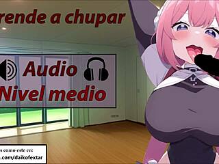 Joi cei tutorial for medium level blowjobs, with domination and cum