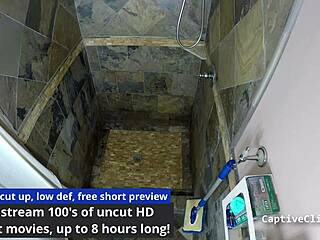 What are you doing to Michelle Anderson in the shower?