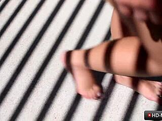 Lovely teen 18+ blonde Chanel Camryn loves Vince Karter's massive dick up her tight shaved butthole. Want to see her horny assfucking?