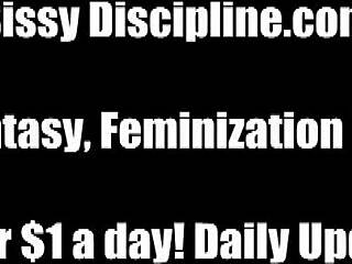 I am going to make you into the cutest little 18+ sissy girl