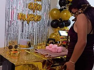 Now he has a doll and he's with her on her birthday, hot stepsister