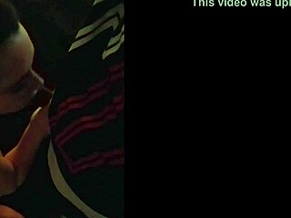 Amber chats with rookie cameraman about her warm mouth.