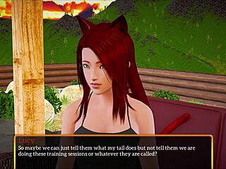 My New Family 475: Homemade Erotic Game With Brunette Teen And Big Ass