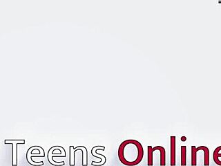 collared british 18 year old gets herself off with the fucking machine