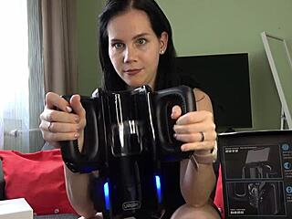 Mistress Anna Reviews Masturbator And Milks Slave