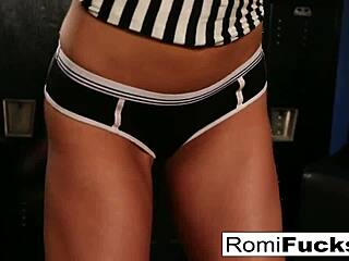 Romi Rain and her big tits in lesbian fun 😍