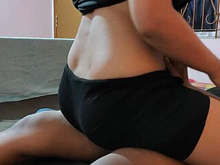 Hey mature cleaning woman, ready for rough riding and creampie from house owner's huge cock in bedroom?