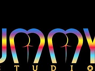 sensual slaves kyra and giih dominated by five guys