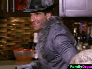 step dad and stepdaughter cheated on stepmom during last halloween with costumes and pigtails