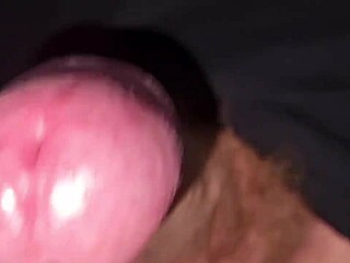 bodybuilder flashes oiled muscles in homemade striptease with piano and panty sniffing