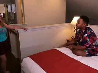 Sorority Sex With Busty Baddie Emma Shay Riding Big Black Cock In Interracial First Time